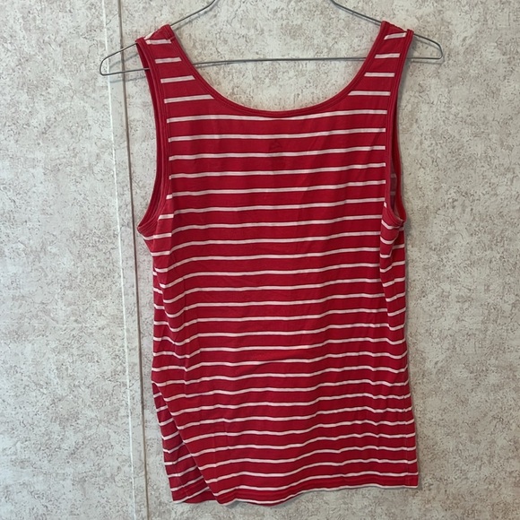 🩵5/$15🩵 Alpine Design Red Striped Tank Top, Size XL - Picture 2 of 3